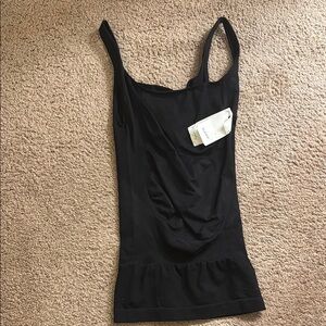 Black Women's maternity tank top